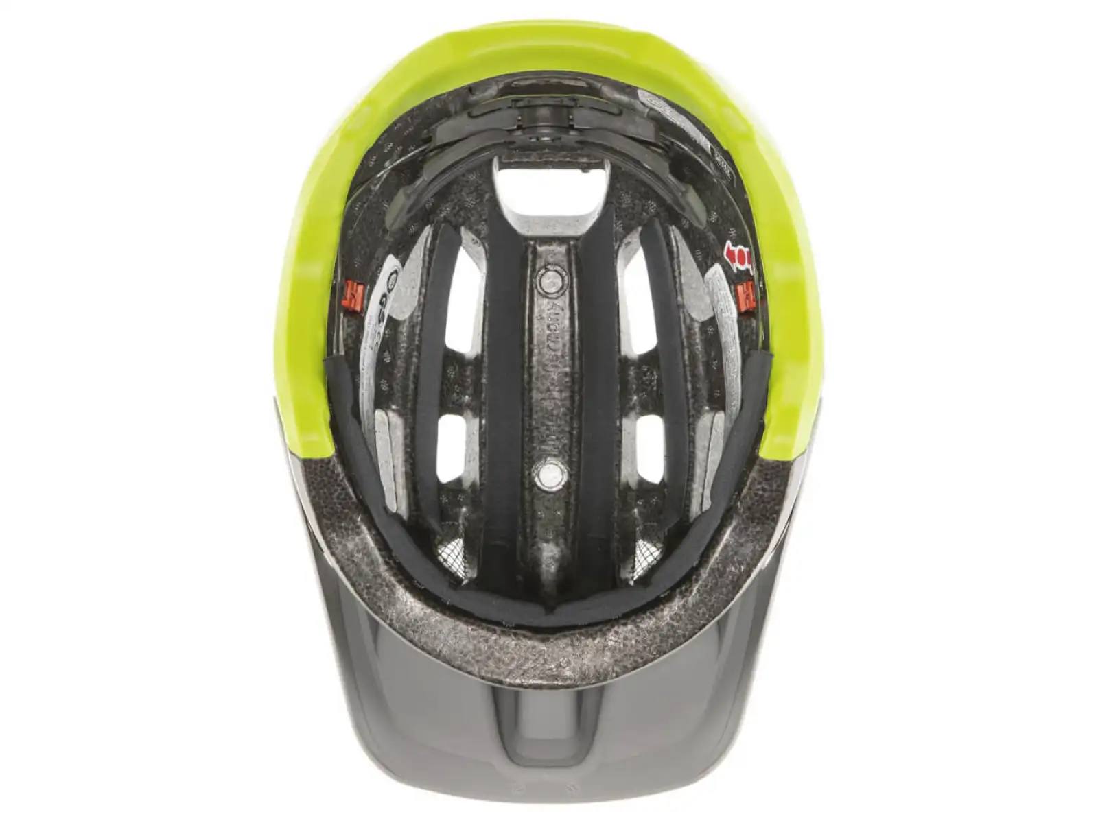 Uvex Finale 2.0 Helm Rhino/Neon Yellow Matt