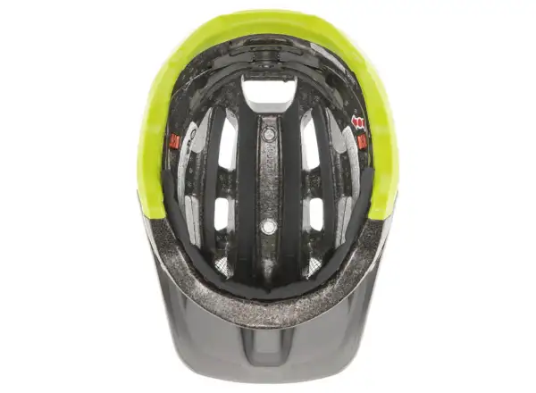 Uvex Finale 2.0 Helm Rhino/Neon Yellow Matt