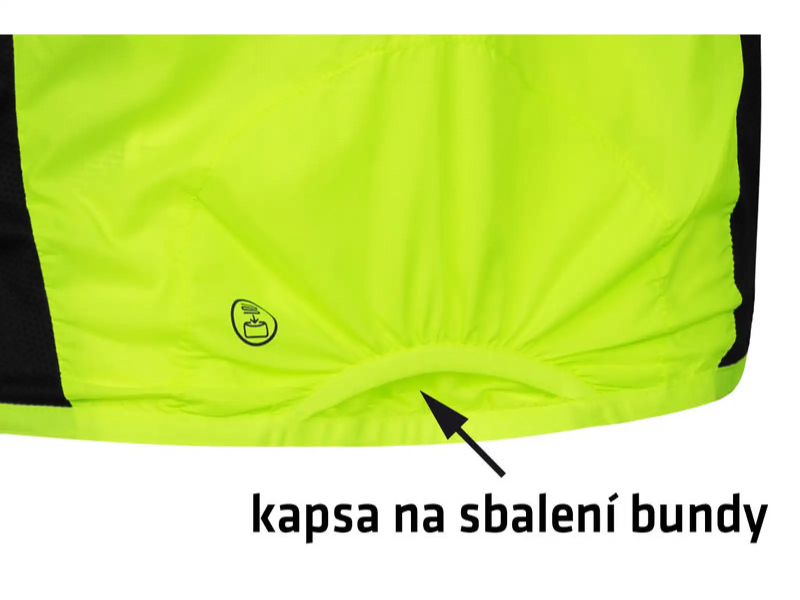 Etape Bora 2.0 Herrenjacke fluo gelb