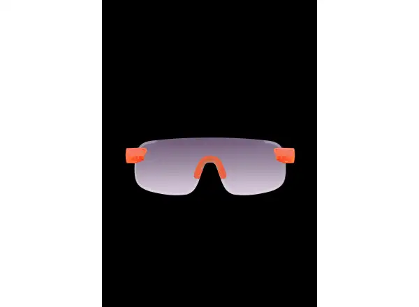 POC Elicit Sonnenbrille Fluorescent Orange Translucent/Clarity Road/Partly Sunny Gold