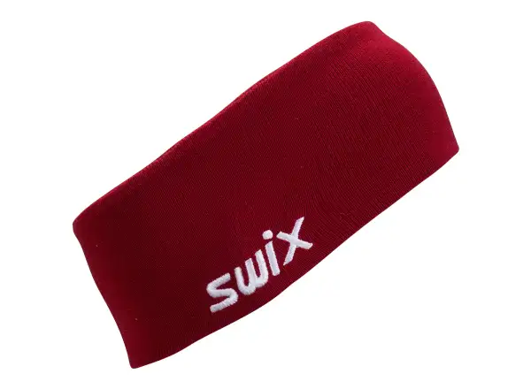 Swix Tradition Stirnband rot