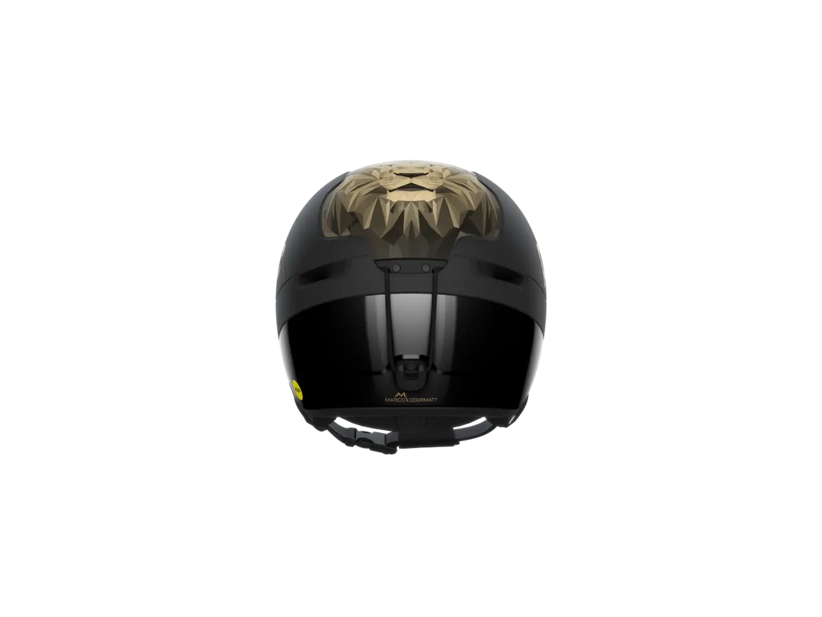 POC Obex Contour Marco Odermatt Ed. Skihelm Uranium Black/Podium Gold