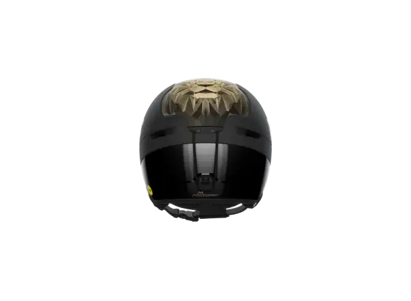 POC Obex Contour Marco Odermatt Ed. Skihelm Uranium Black/Podium Gold