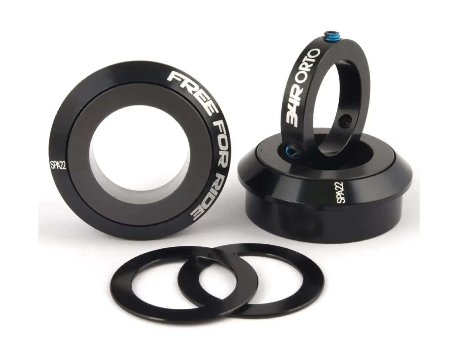 34R Orto Spa BMX Innenlager 22 mm Schwarz