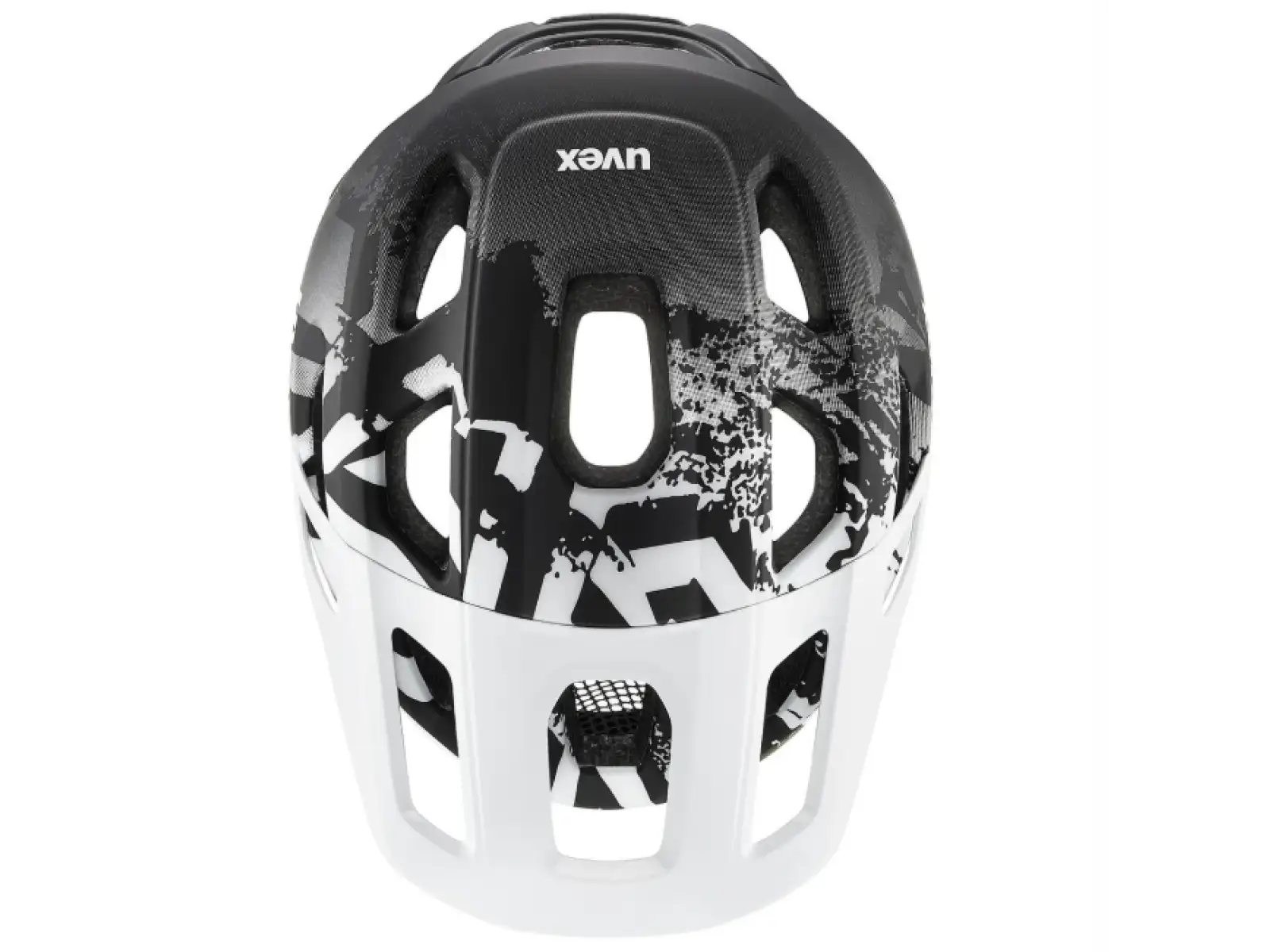 Uvex React Jr. Kinderhelm White/Black Matt