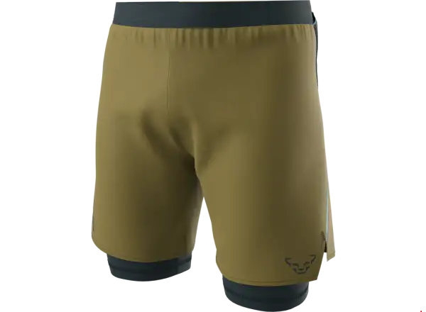 Dynafit Alpine Pro 2v1 Herren-Laufshorts Army.