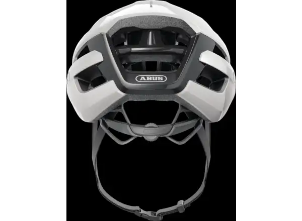 Abus PowerDome Straßenhelm Shiny White