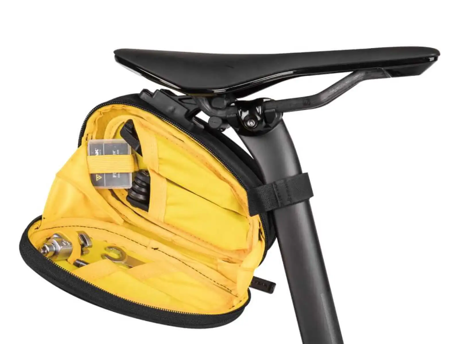 Topeak Sidekick STW Wedge Pack Satteltasche 0,6 l Schwarz + Werkzeug 13 Funktionen