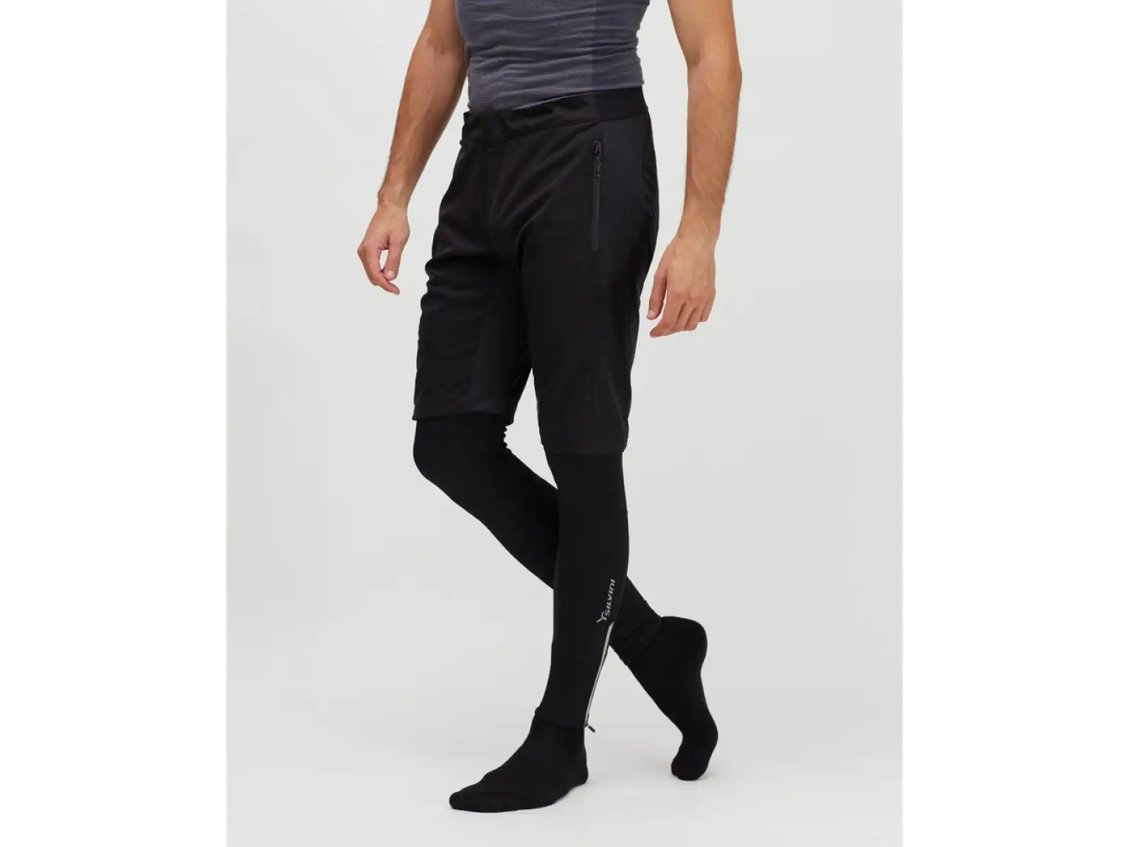 Silvini Orco Herren-Shorts schwarz