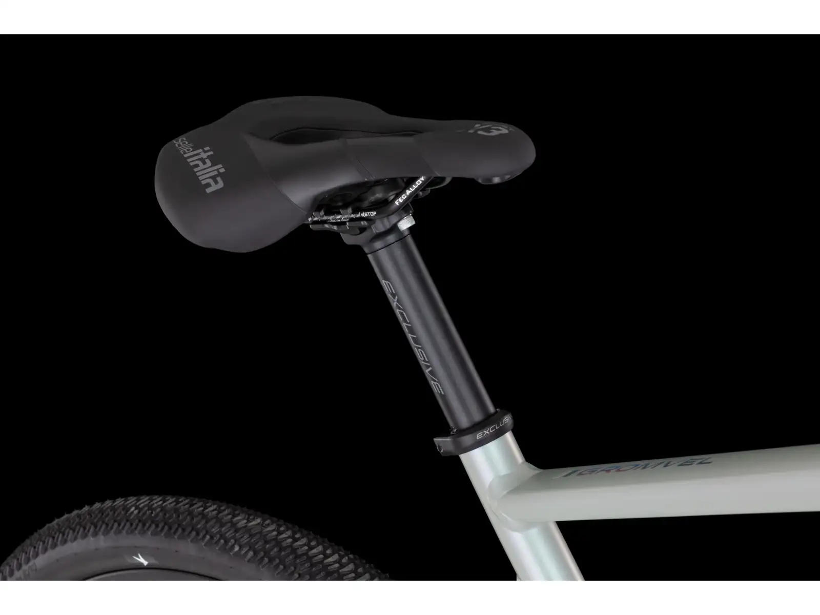 4Ever Gromvel Elite Gravelbike Ghost pearl