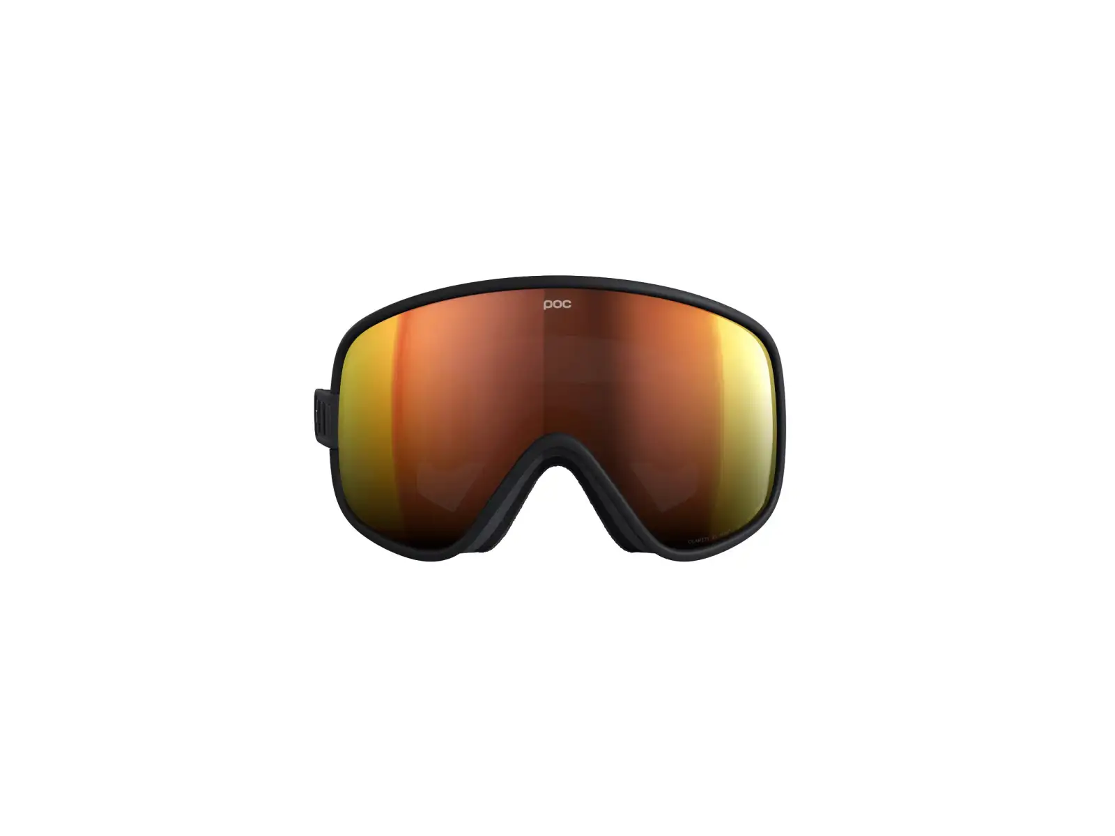 POC Vitrea Mid WF Skibrille Uranium Black/Partly Sunny Orange
