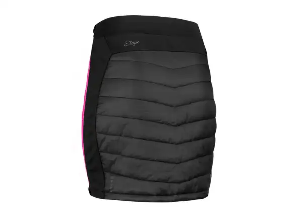 Etape Alaska gefütterter Damenrock schwarz/rosa