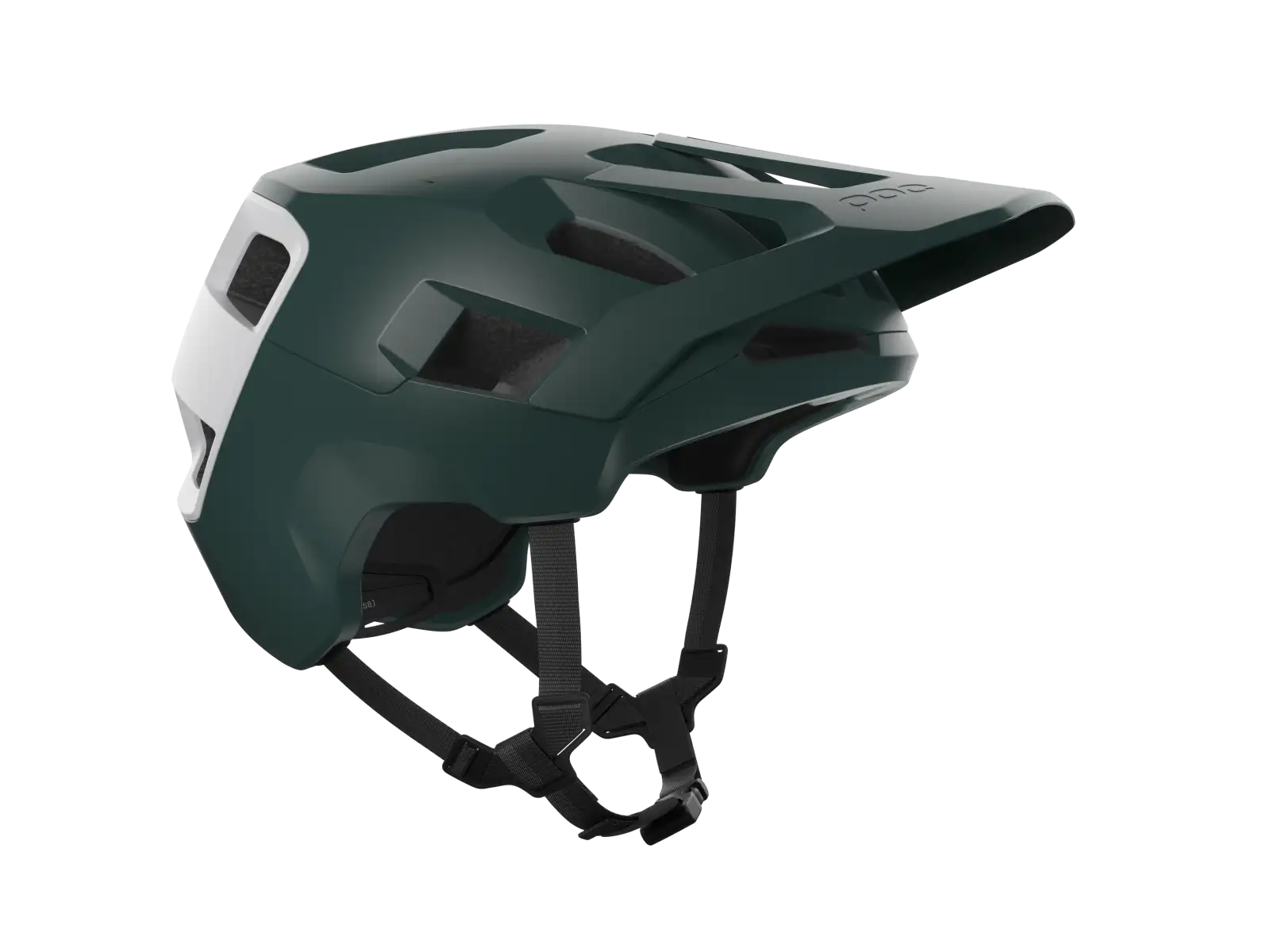 POC Kortal Race MIPS Helm - Pargasite Green Matt/Hydrogen White Matt