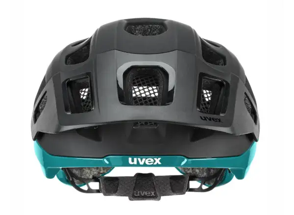 Uvex React MTB Helm Black/Teal Matt