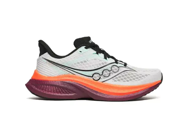 Saucony Endorphin Speed 5 Herren Laufschuhe White/Crimson