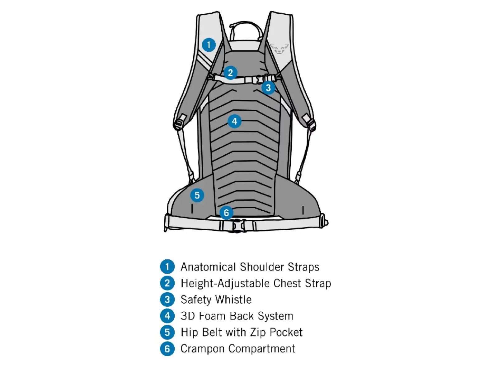 Dynafit Ridge Rucksack 26 l Tabak/Schwarz Out