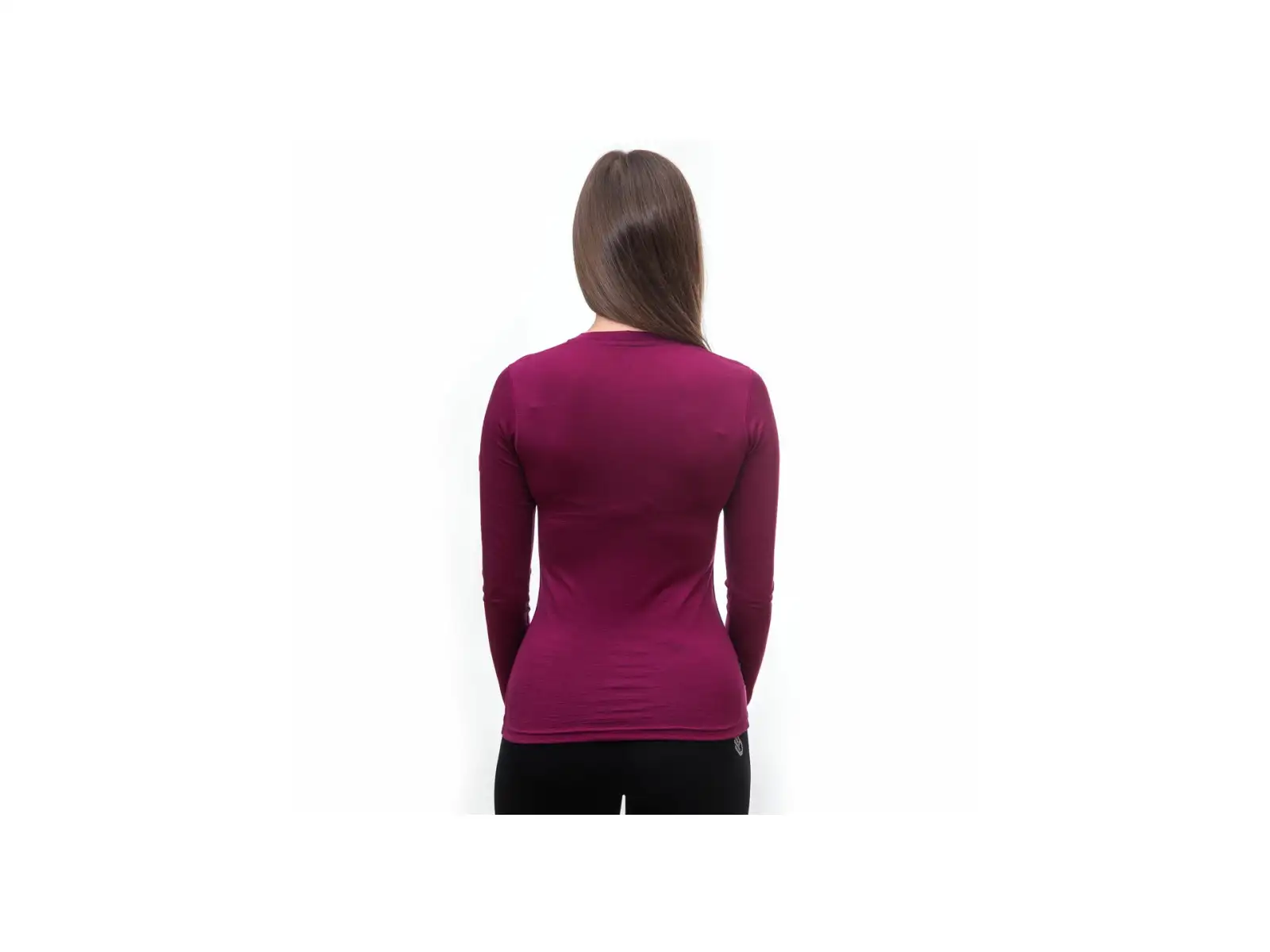 Sensor Merino Active Damenhemd Langarm Lilla