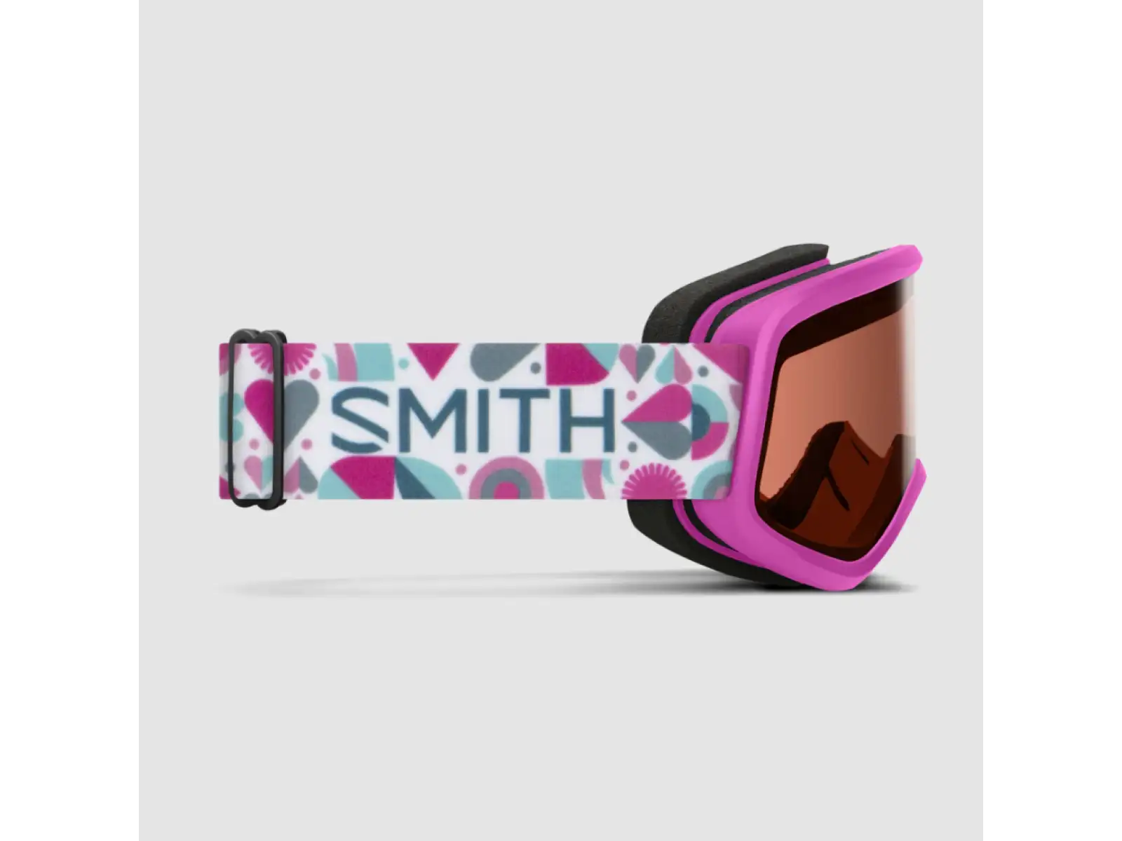 Smith Snowday Kinder Ski Vivid Pink Hearts / RC36