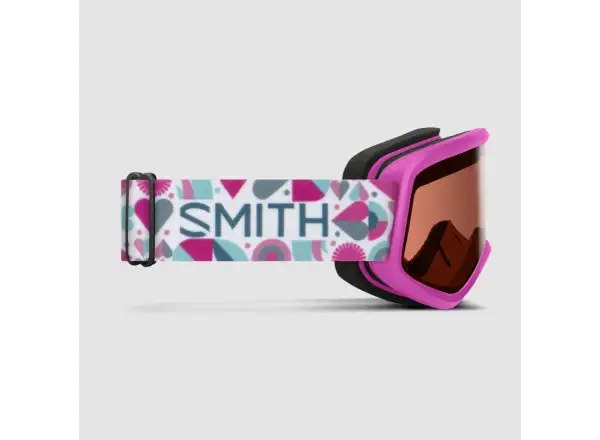 Smith Snowday Kinder Ski Vivid Pink Hearts / RC36