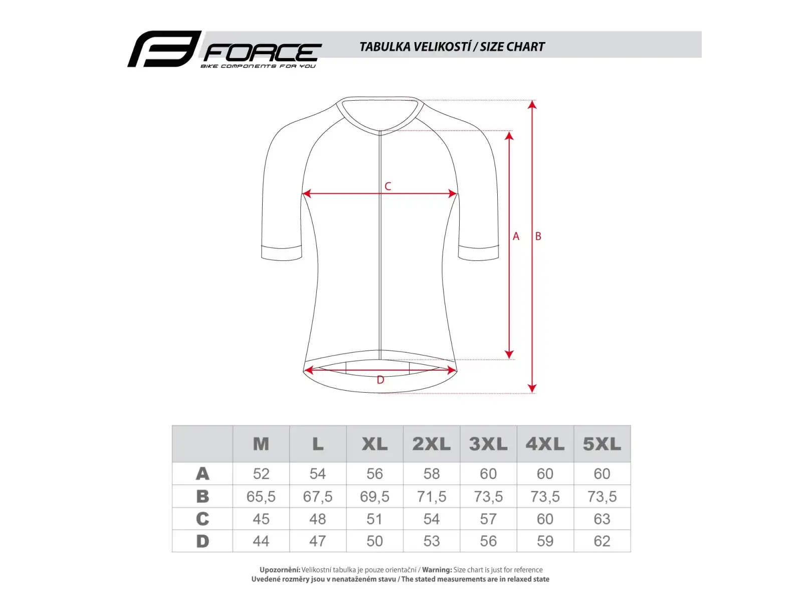 Force Sway Herren-Trikot Kurzarm Fluo