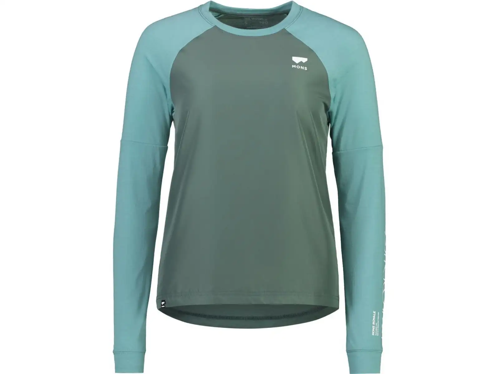 Mons Royale Tarn Merino Shift Wind Damen Langarmshirt salbei/verbrannter salbei