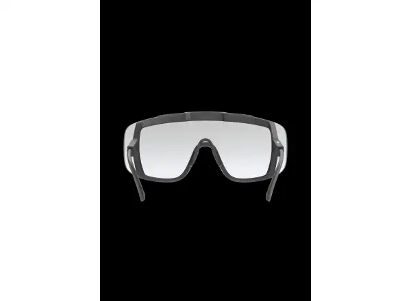 POC Devour WF Photochromic Sonnenbrille Translucent Black/Clarity Photochromic/Changeable Grey