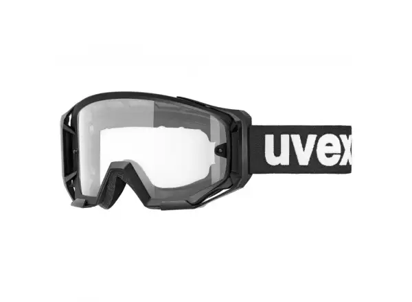 Uvex Athletic, Black Mat Brille Sl Clear