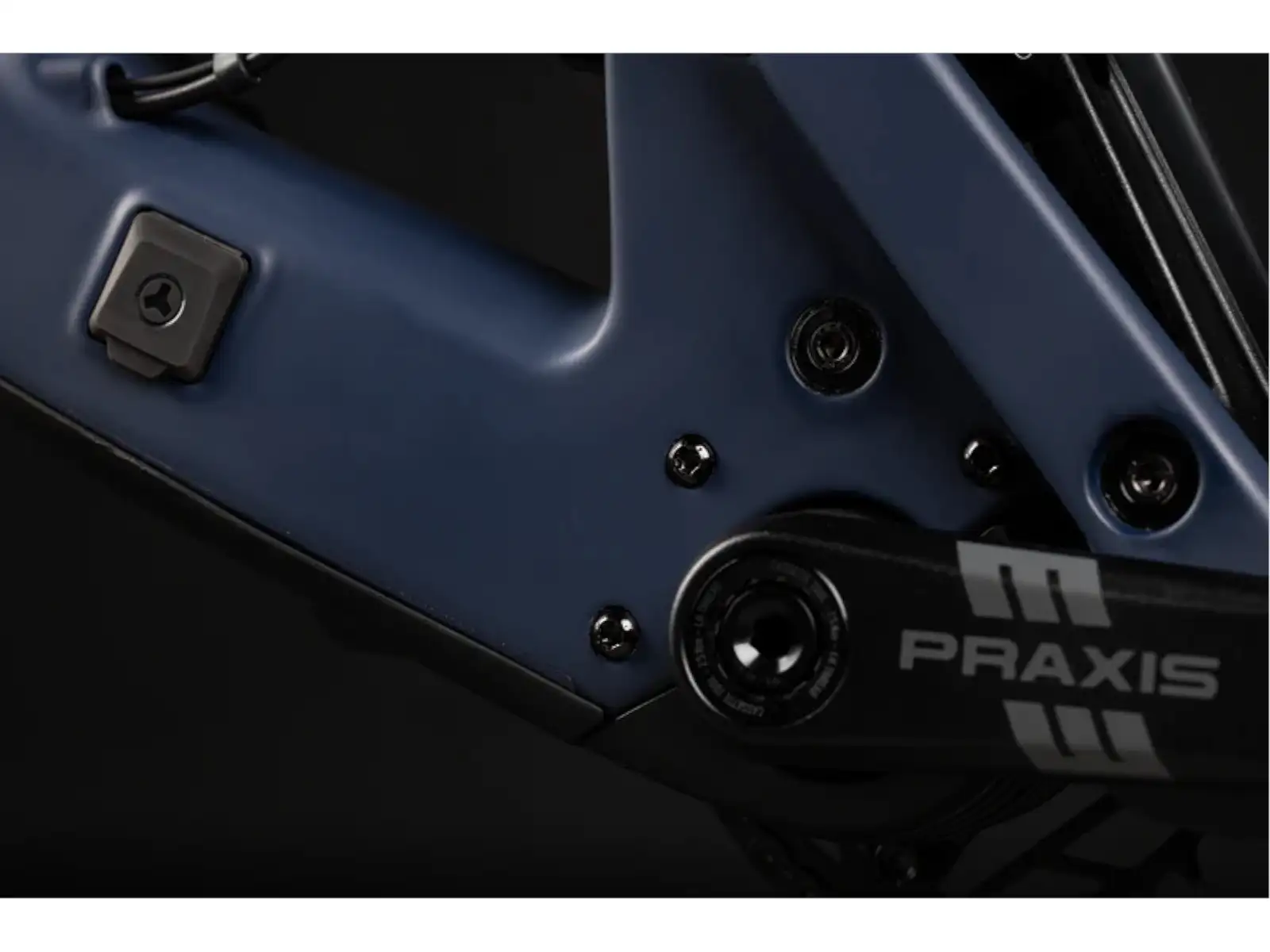 Santa Cruz Heckler SL 1 C MX 25 SM GX AXS vollgefedertes Elektrofahrrad Matte Dark Blue