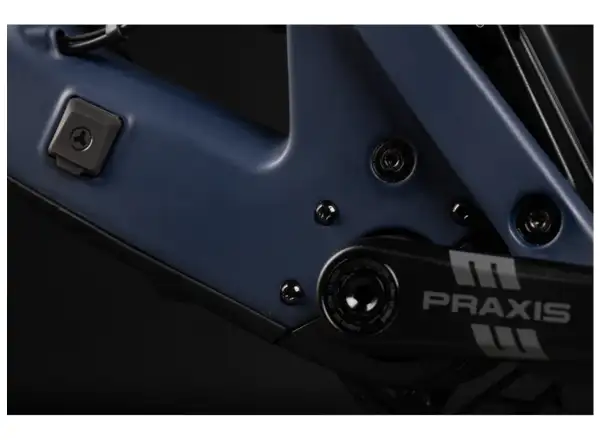 Santa Cruz Heckler SL 1 C MX 25 SM GX AXS vollgefedertes Elektrofahrrad Matte Dark Blue