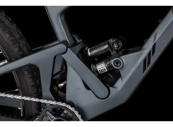 4ever Volcanno Etna Fully Mountainbike - Grey Matt/Black