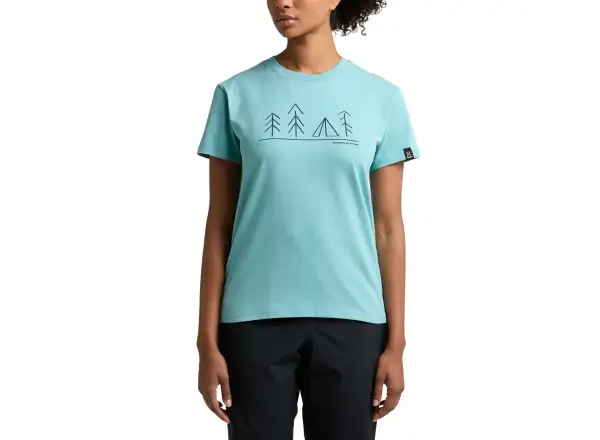Haglöfs Camp Damen T-Shirt Frostblau