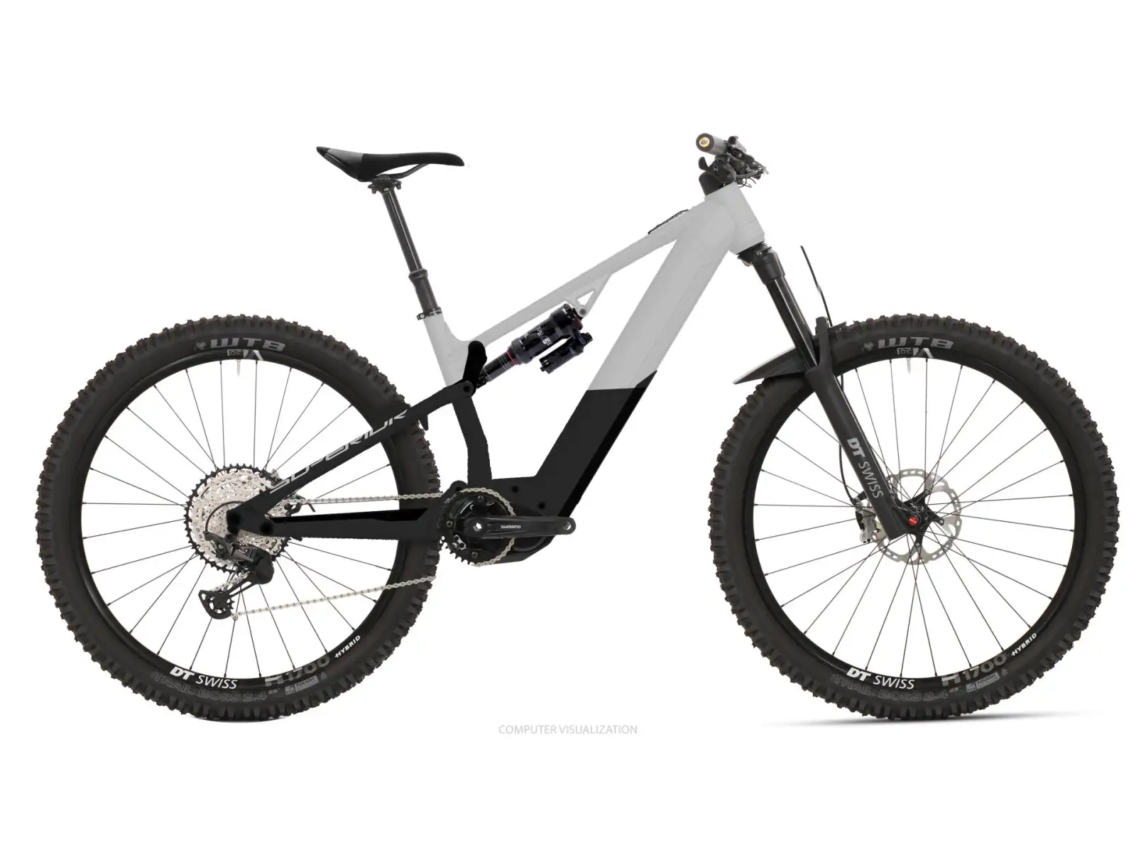 Superior eXF 8089 B Gloss Chrome/Matte Black vollgefederte Elektrofahrrad