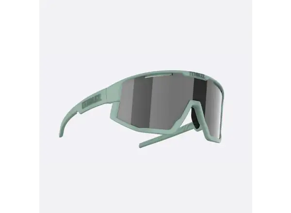 Bliz Fusion Sonnenbrille – Matt Grün mit Smoke Silver Look