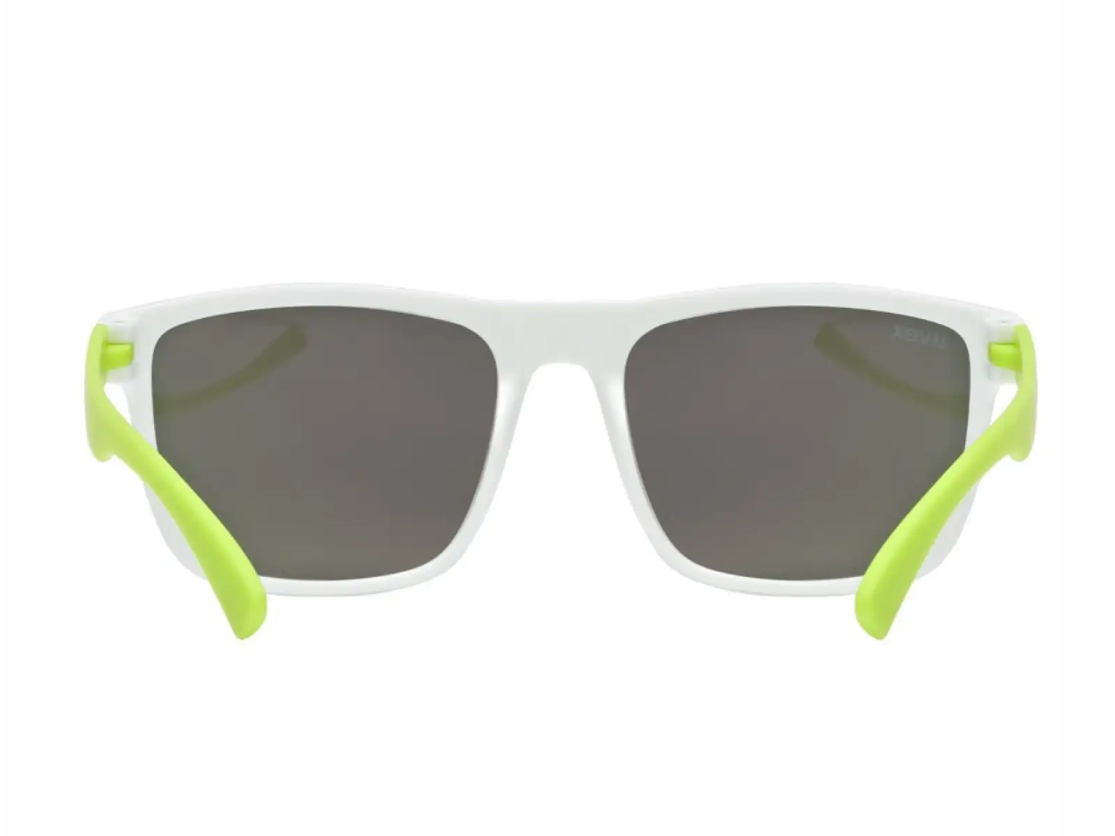 Uvex Rookie Kinderbrille White/Lime Matt/Mirror Green