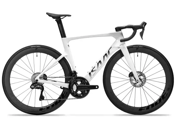 Isaac Meson Ultegra Di2 Rennrad Mineral White