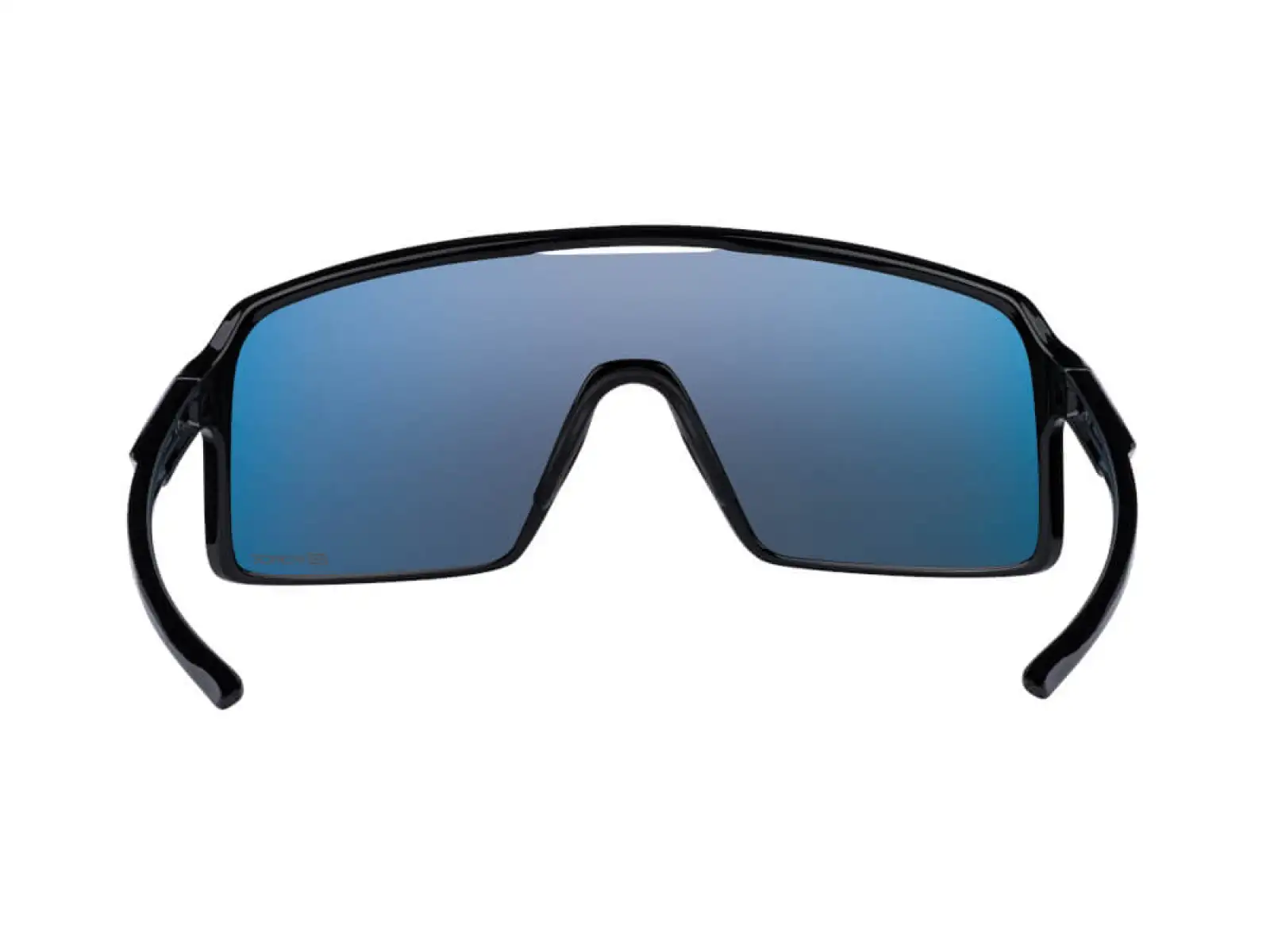 Force Static Fahrradbrille in Schwarz/Lila mit verspiegeltem Glas