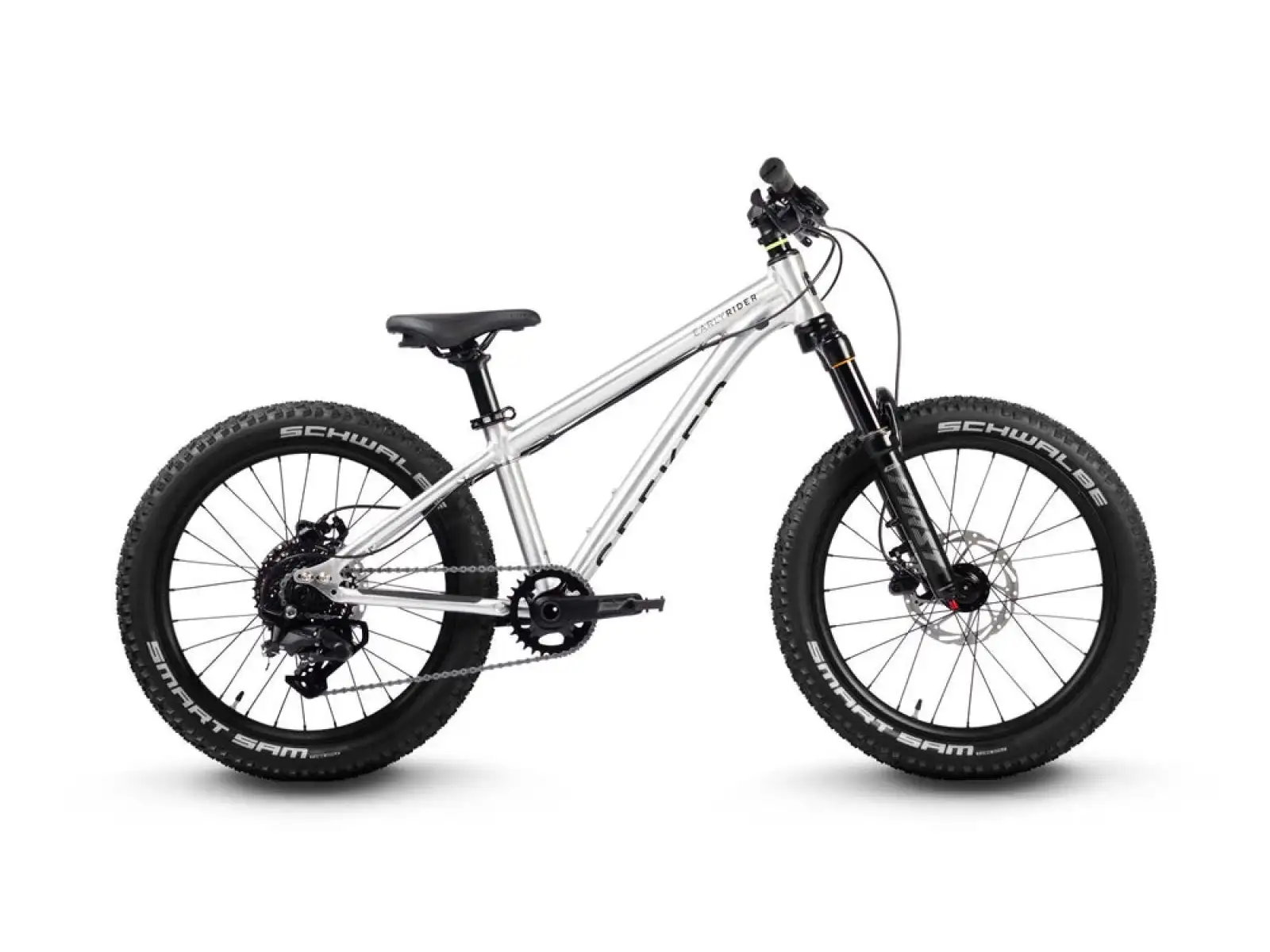 Early Rider Seeker X20 Kinderfahrrad Brushed Aluminium 2025