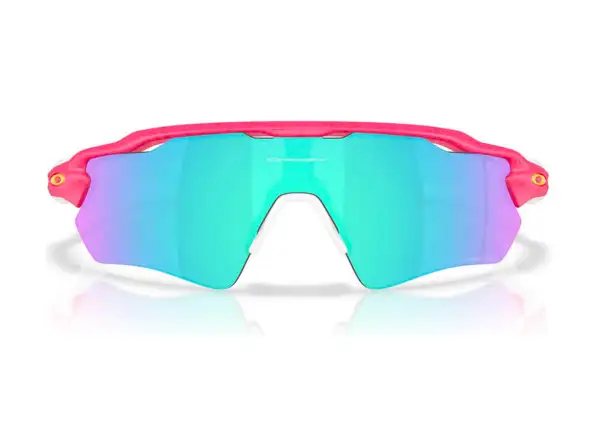 Oakley Radar EV Path Sportbrille Neon Pink Splater/Prizm Sapphire
