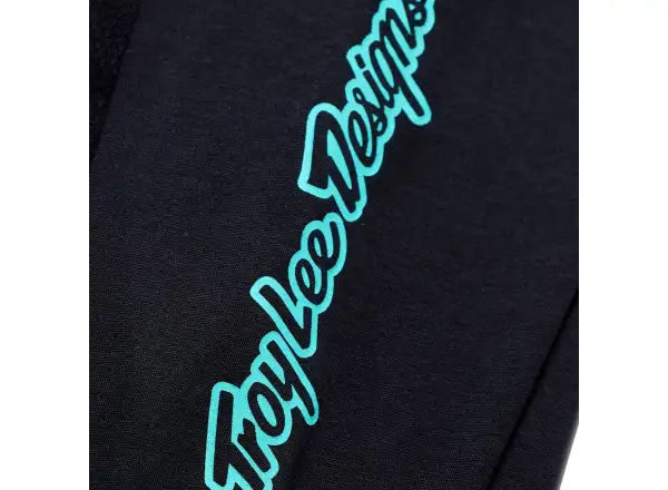 Troy Lee Designs Skyline Ride Herren-Trikot mit langen Ärmeln Signature Black/Real Teal