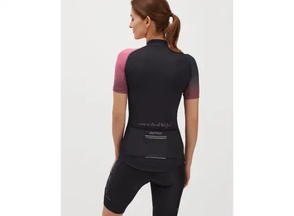 Silvini Mazzana Damen-Trikot kurzarm Black/Fuchsia
