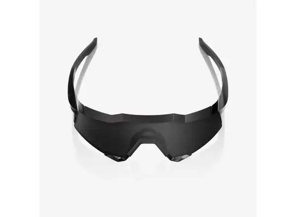 100% Speedcraft Sonnenbrille Matte Black Gloss Black/Black Mirror