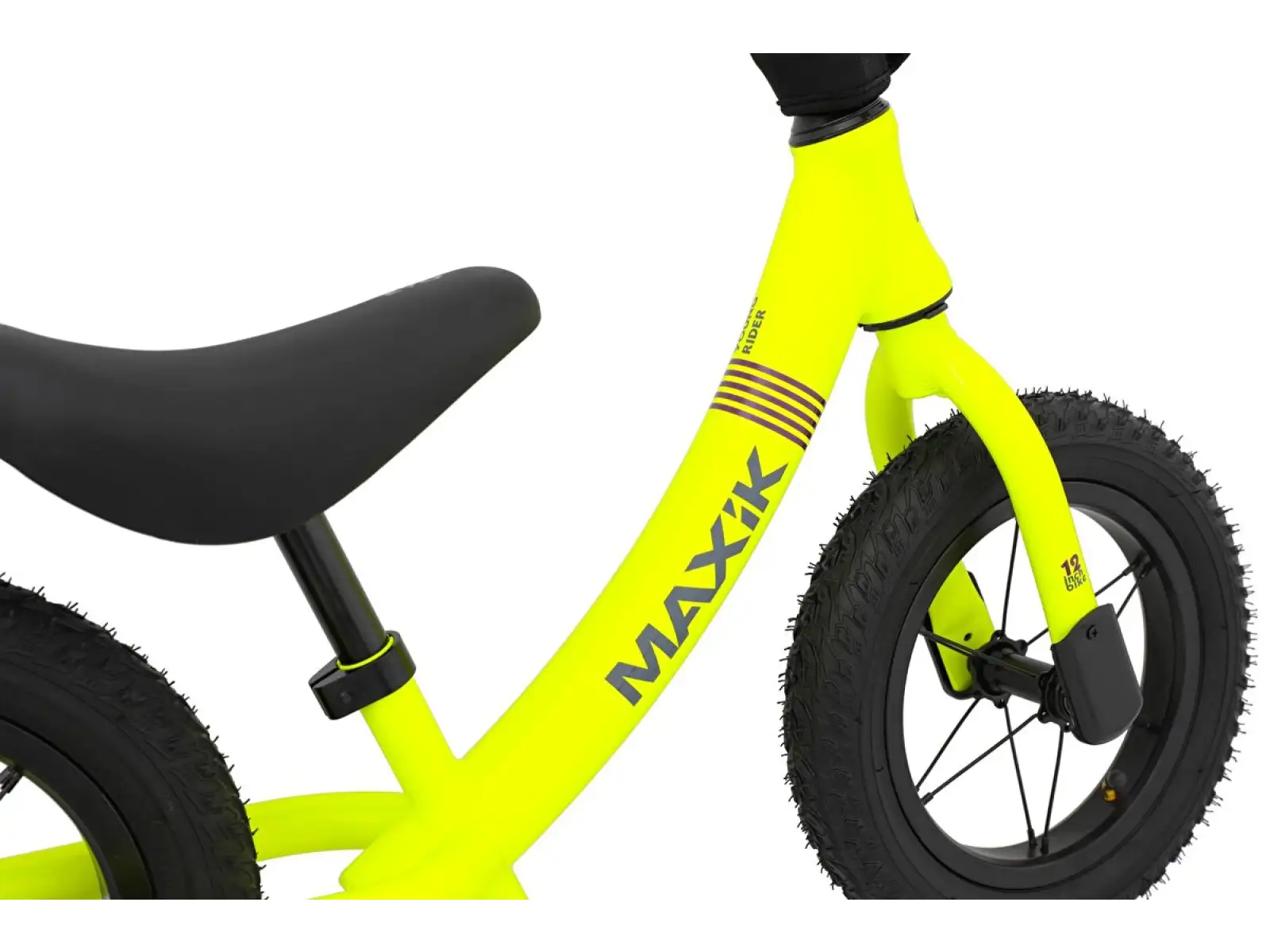 Laufrad MAXÍK Evo Lite fluo gelb/lila
