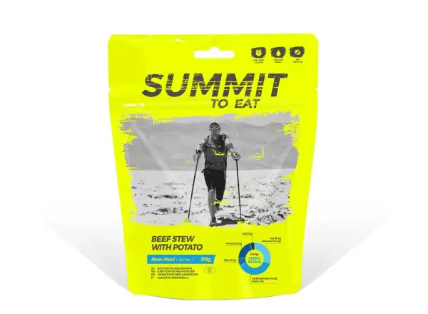 Summit To Eat dehydriertes Essen Geschmortes Rindfleisch in eigenem Saft mit Kartoffeln 190 g