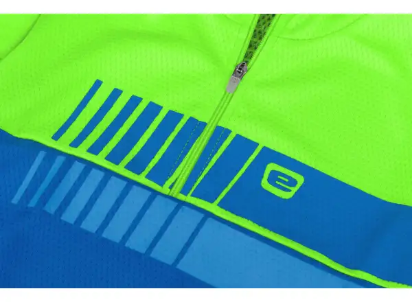 Etape Peddy 2.0 Kindertrikot kurzarm grün/blau