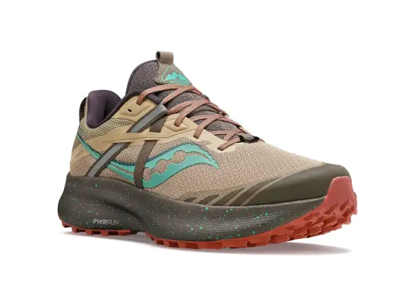 Saucony Ride 15 TR Damen Laufschuhe Wüste/ Sprig
