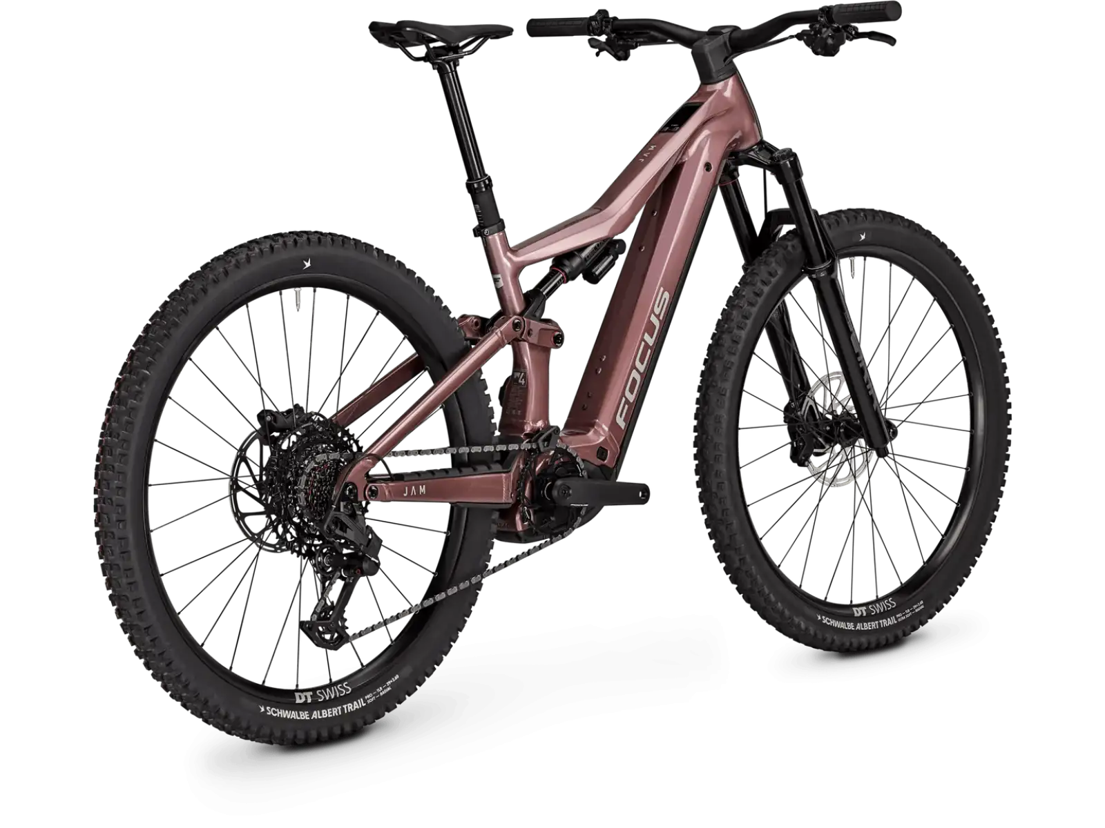 Focus JAM 8 800Wh vollgefedertes E-Bike Mauve / Darkmauve