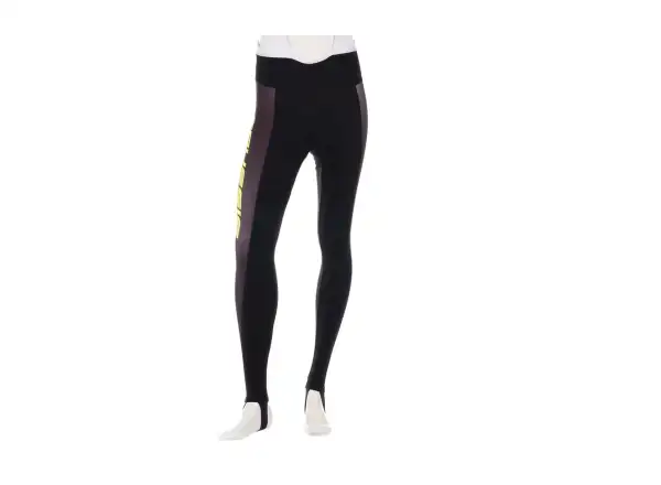 Crussis Herrenhose mit Latz und Polsterung Schwarz/Gelb