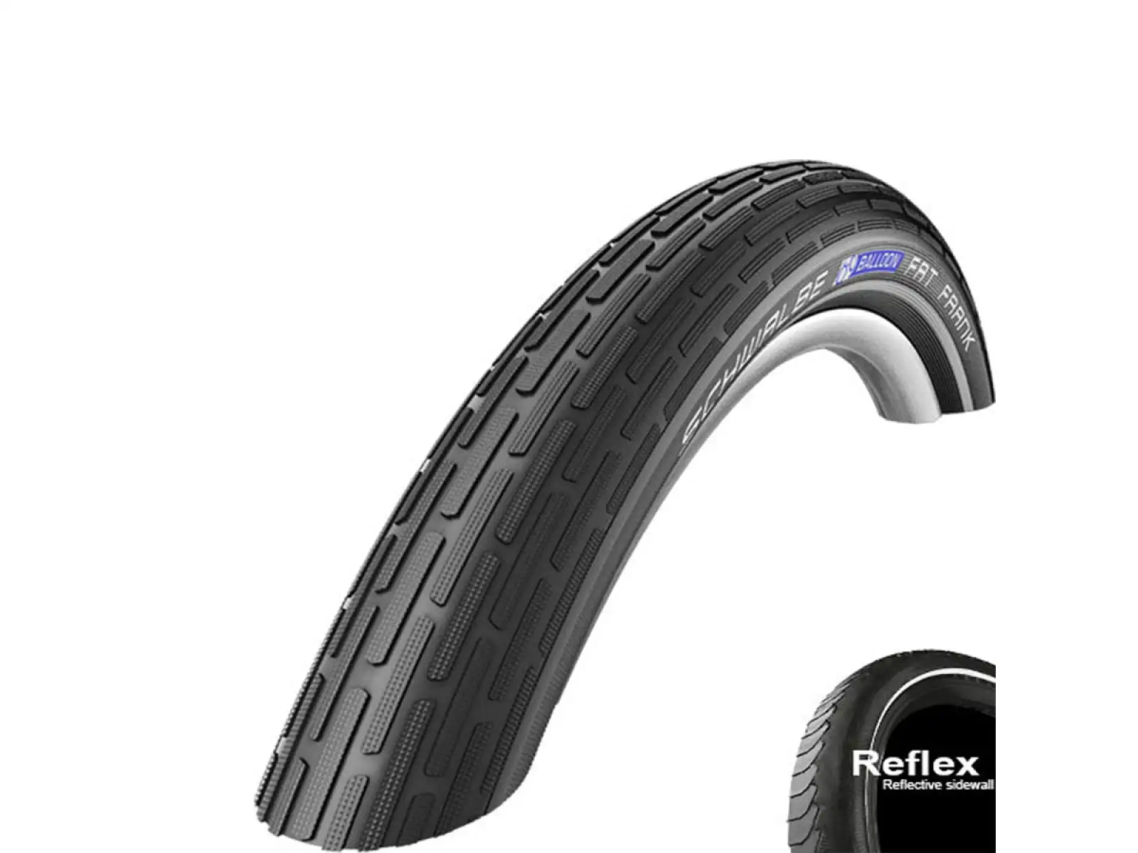 Schwalbe Fat Frank KevlarGuard 26x2,35" MTB Reifen Draht Schwarz