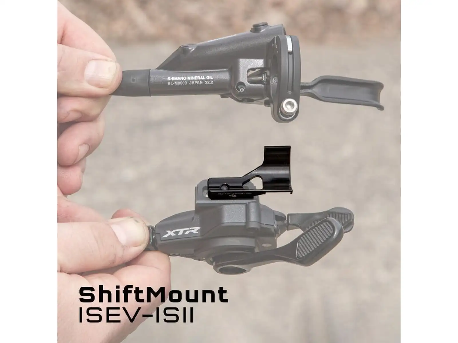 Wolf Tooth Adapter Shiftmount I-Spec-EV zu I-Spec-II.