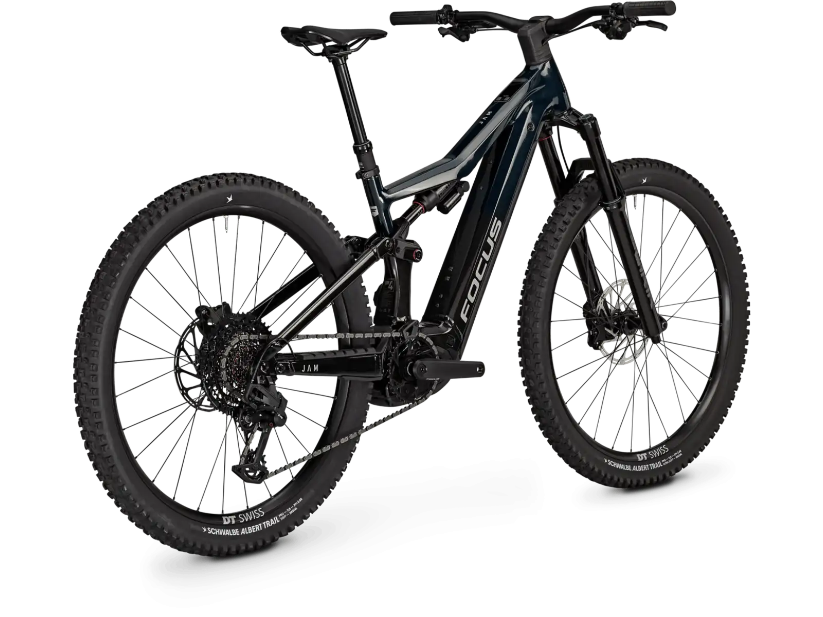 Focus JAM 8 600Wh vollgefedertes E-Bike Classicgreen / Obsidianblack